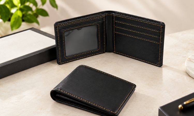 Customised Premium Leather Wallet Noida
