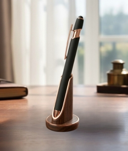 Premium Stylus Pen with Wooden Stand