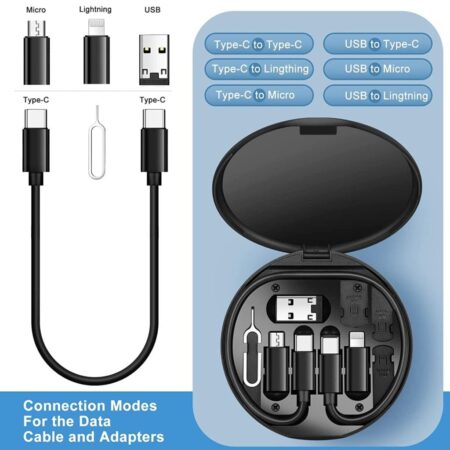 6-in-1 Multi Charging Cable & Adapter Kit