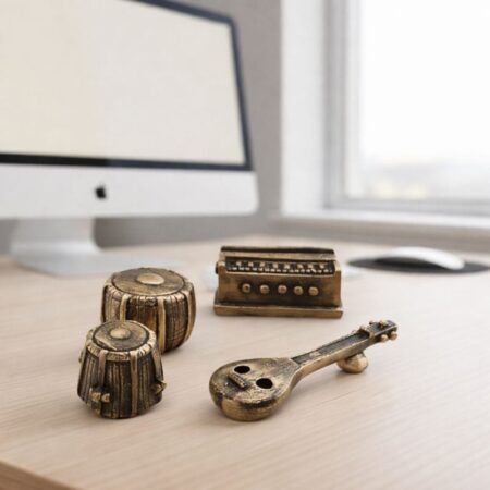 Musical Instrument Miniature Showpiece Set